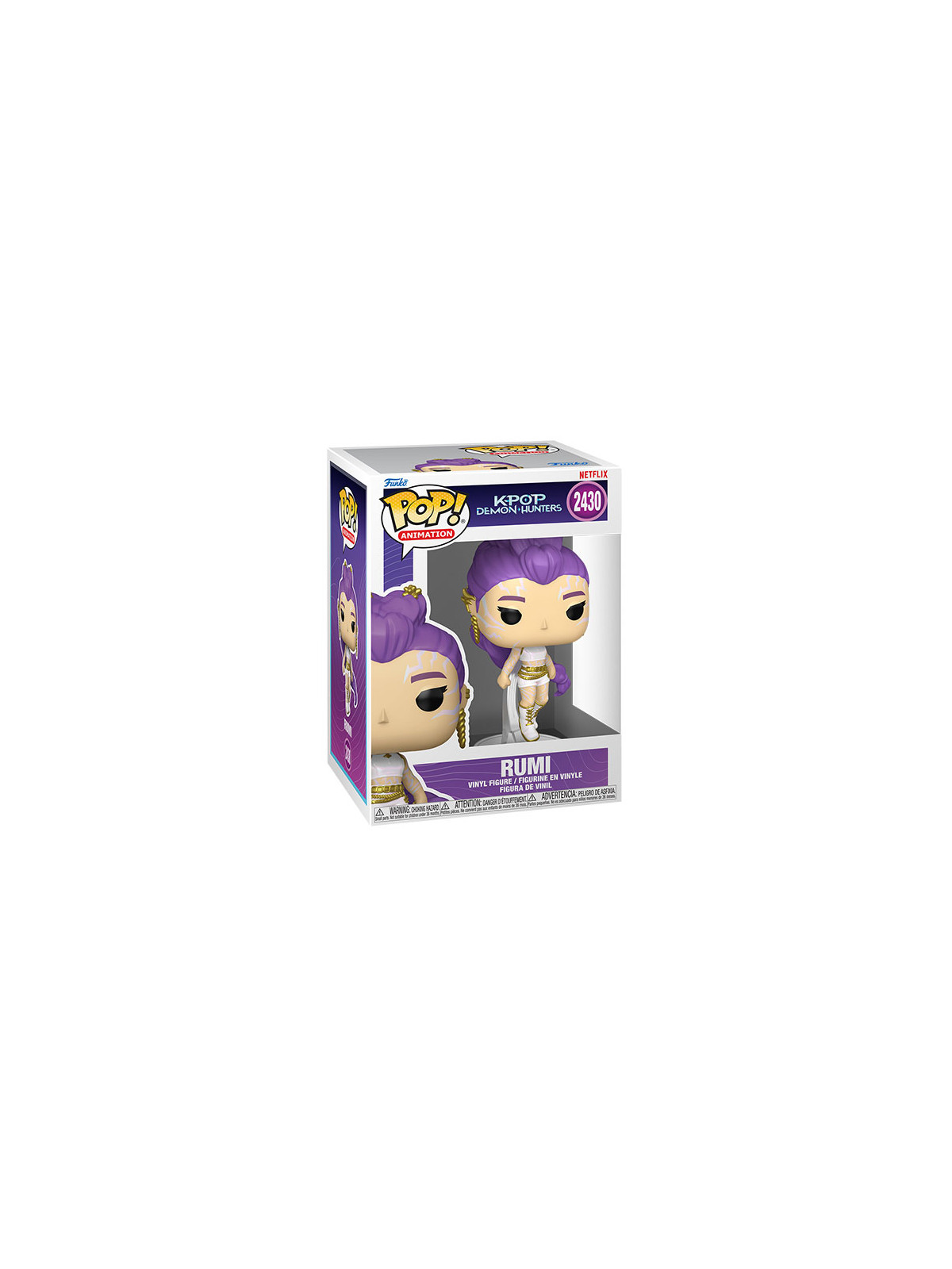 Funko pop kpop demon hunters rumi w-chase glow