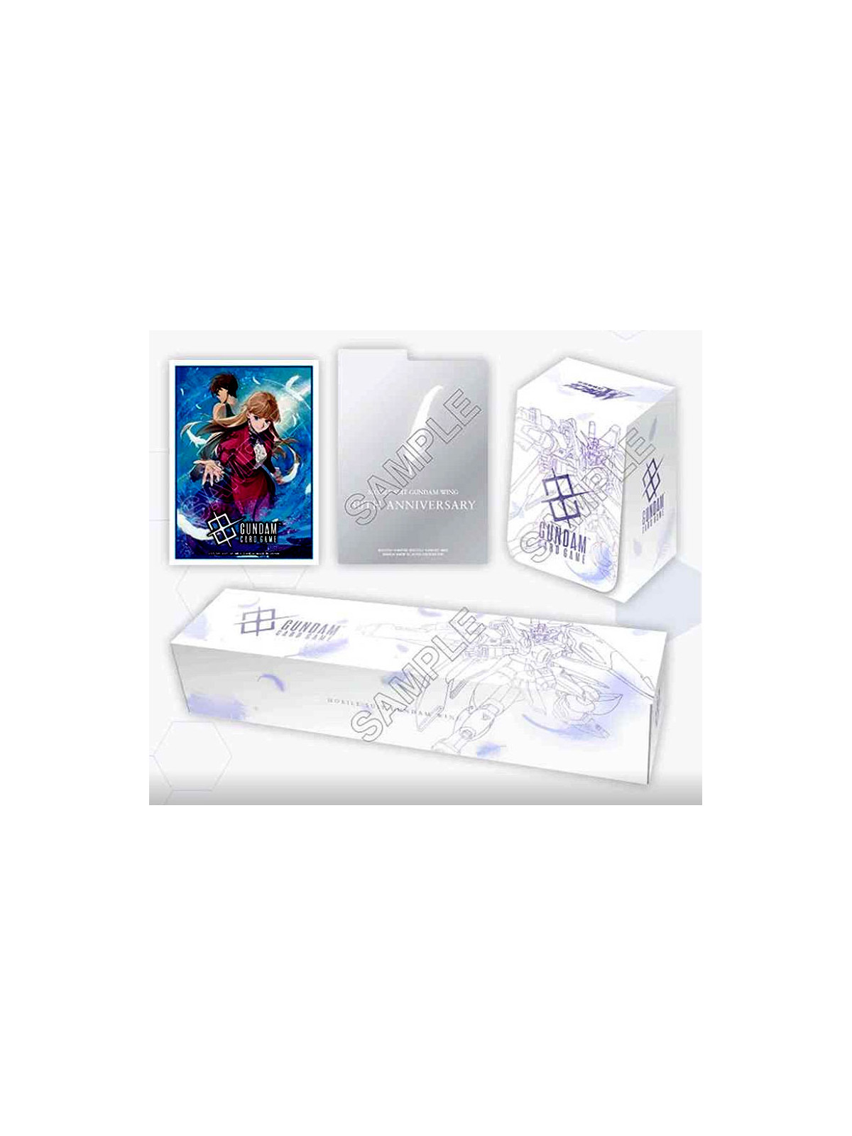 Gundam eng card game premium accessory set mobile suit pb01