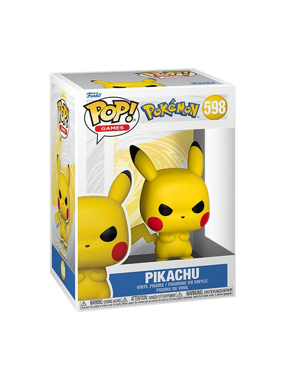 Funko pop pokemon pikachu grumpy 598