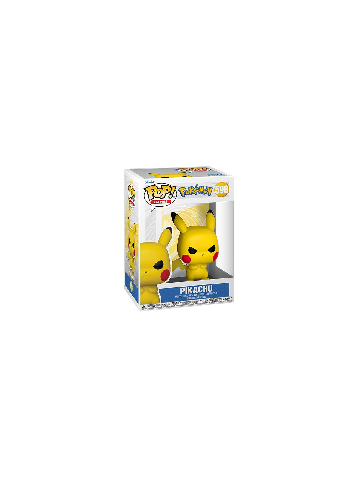 Funko pop pokemon pikachu grumpy 598