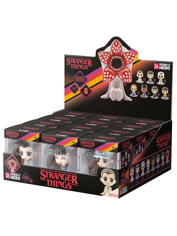 Yume stranger things bobble hero series display da 12pz