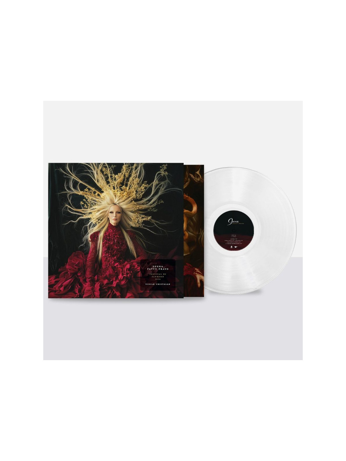Opera vinile cristallo + poster
