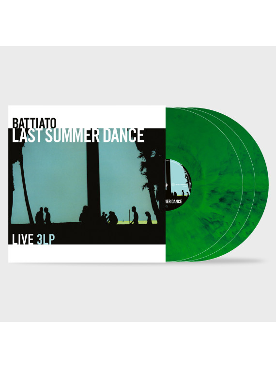 Last summer dance (green, black marbled)