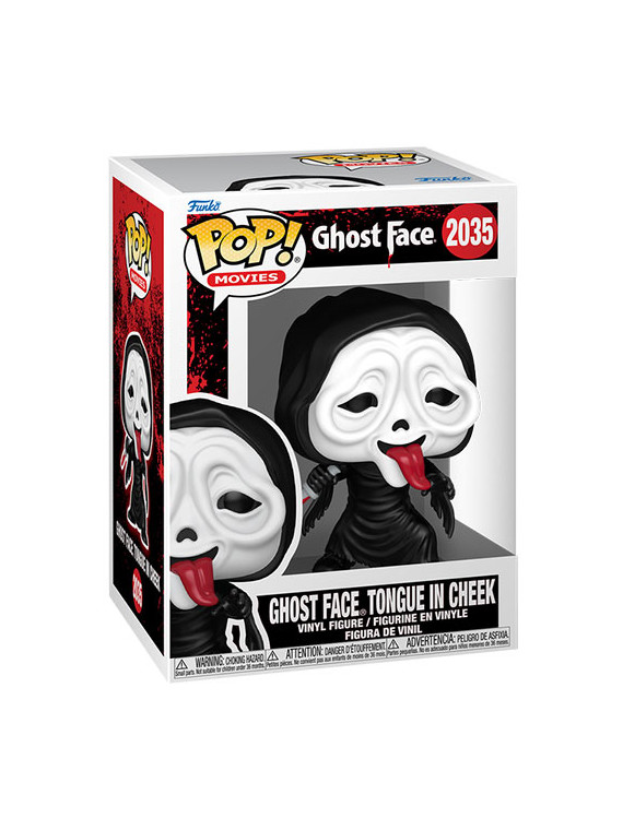 Funko pop ghost face scream ghost face tongue in cheek 2035