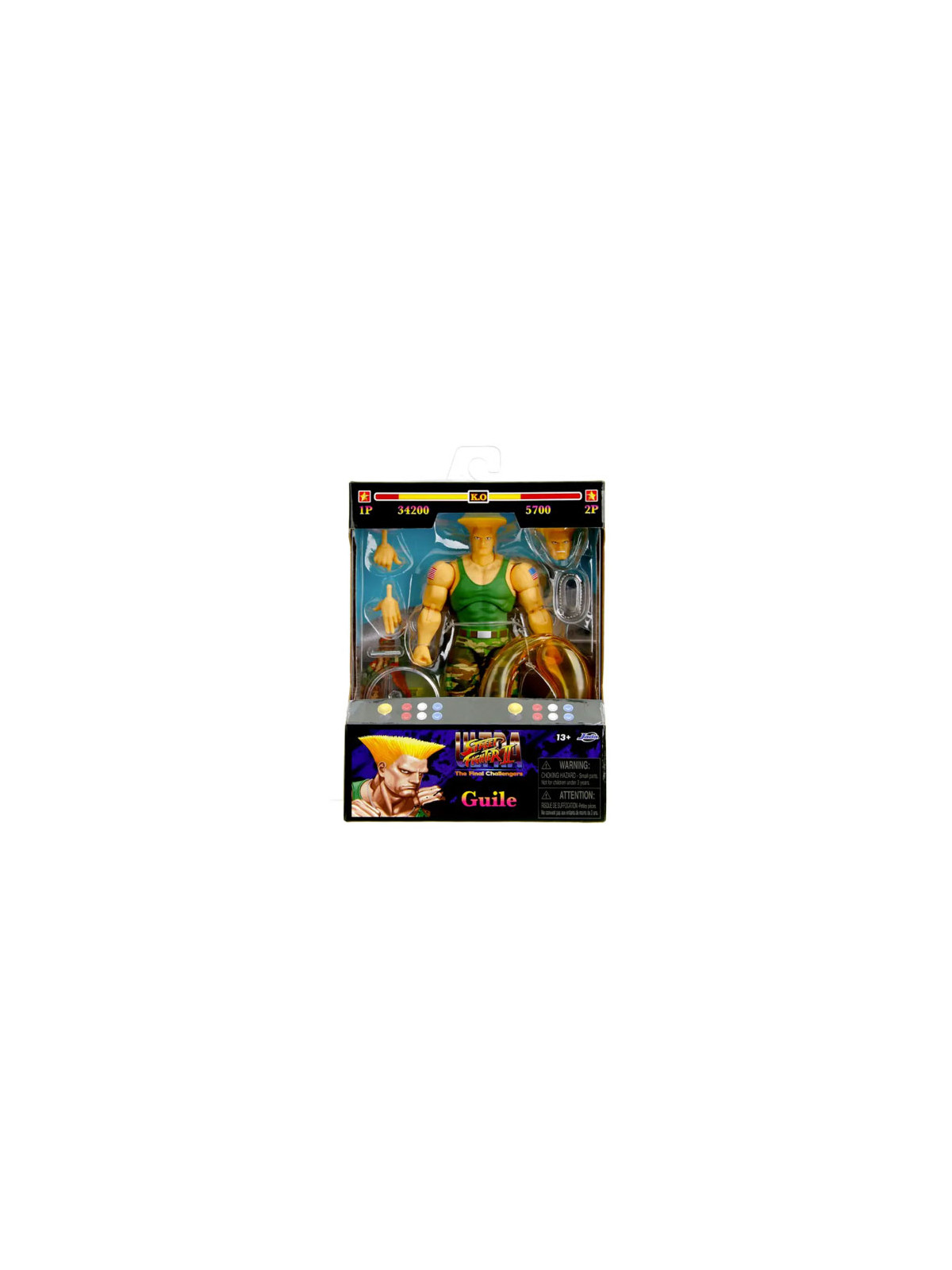 Jada street fighter ii guile 15cm