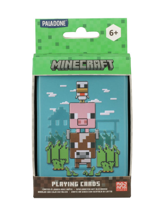 Paladone carte da poker minecraft animals