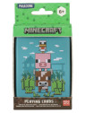 Paladone carte da poker minecraft animals