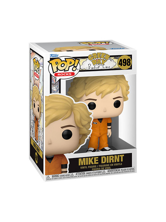 Funko pop rocks green day basket case mike dirnt 498