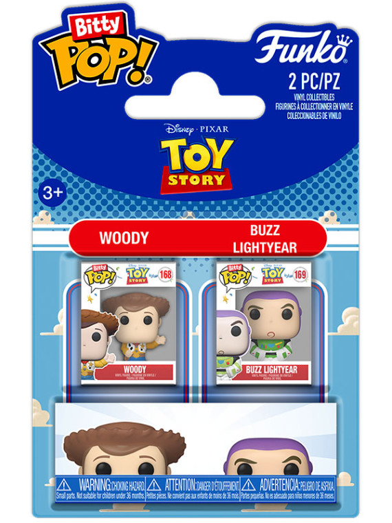 Funko bitty pop 2 pack toy story woody & buzz lightyear