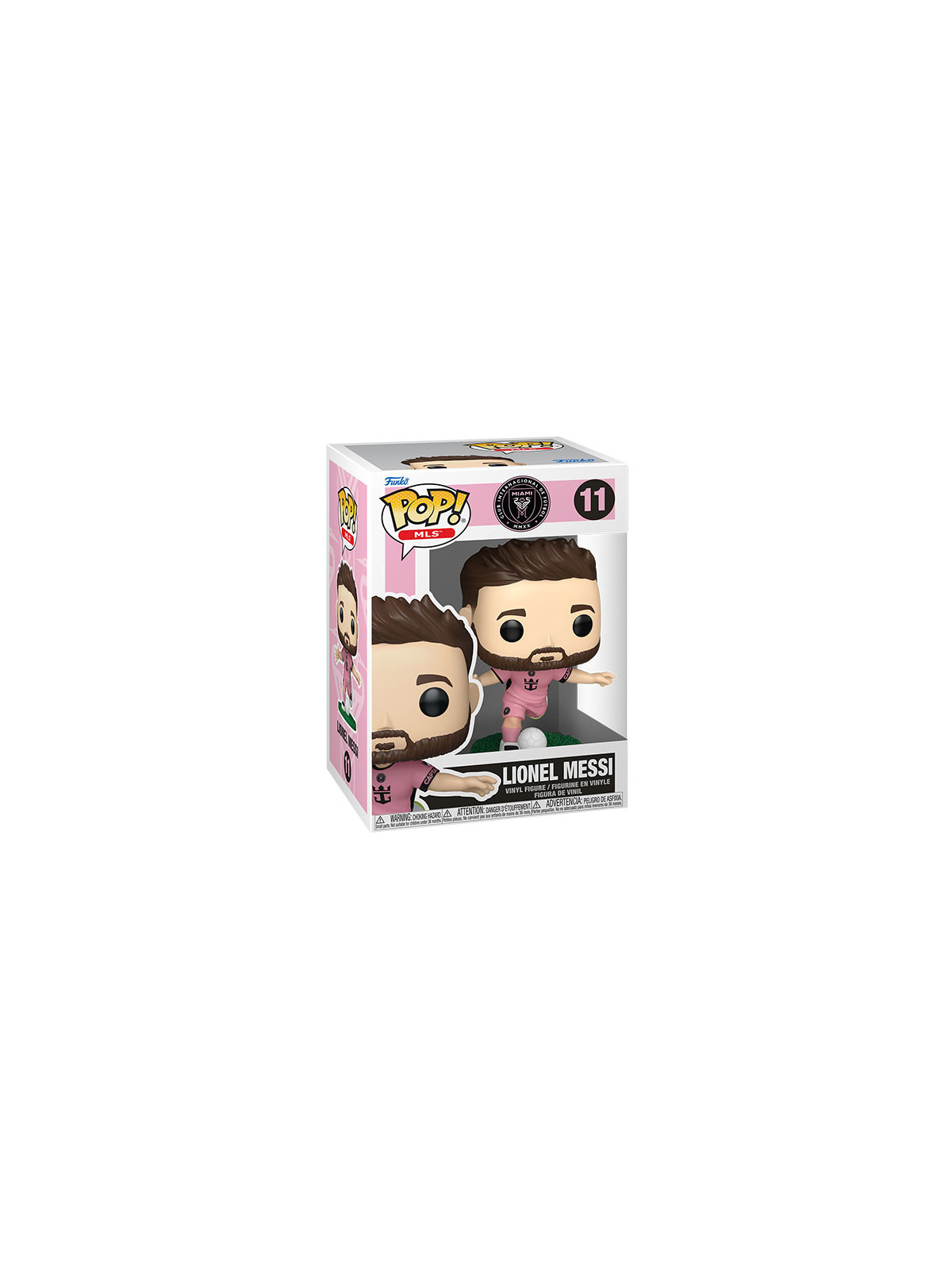 Funko pop inter miami cf lionel messi (pink uniform) 11