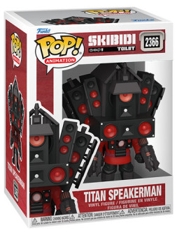Funko pop skibidi toilet titan speakerman