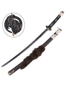 Katana non affilata ghost of yotei wolf blade di atsu