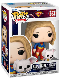 Funko pop supergirl w-puppy krypto 633