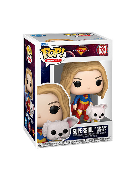 Funko pop supergirl w-puppy krypto 633