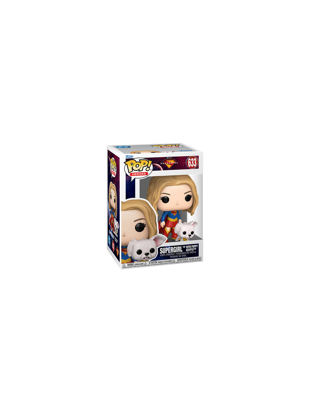 Funko pop supergirl w-puppy krypto 633