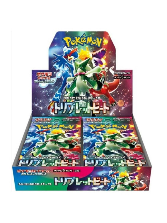 Pokemon jpn triple beat box 30 buste