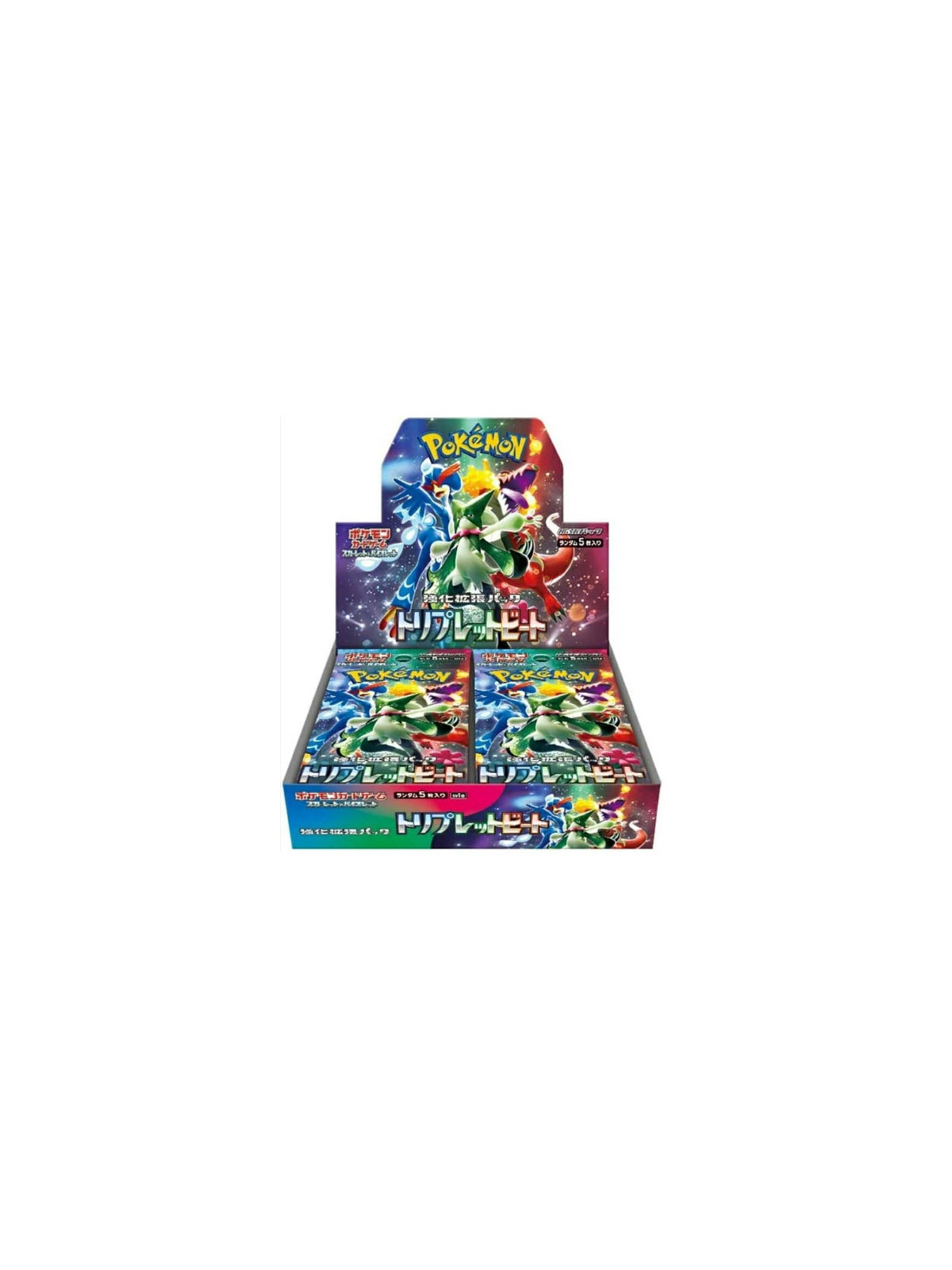 Pokemon jpn triple beat box 30 buste