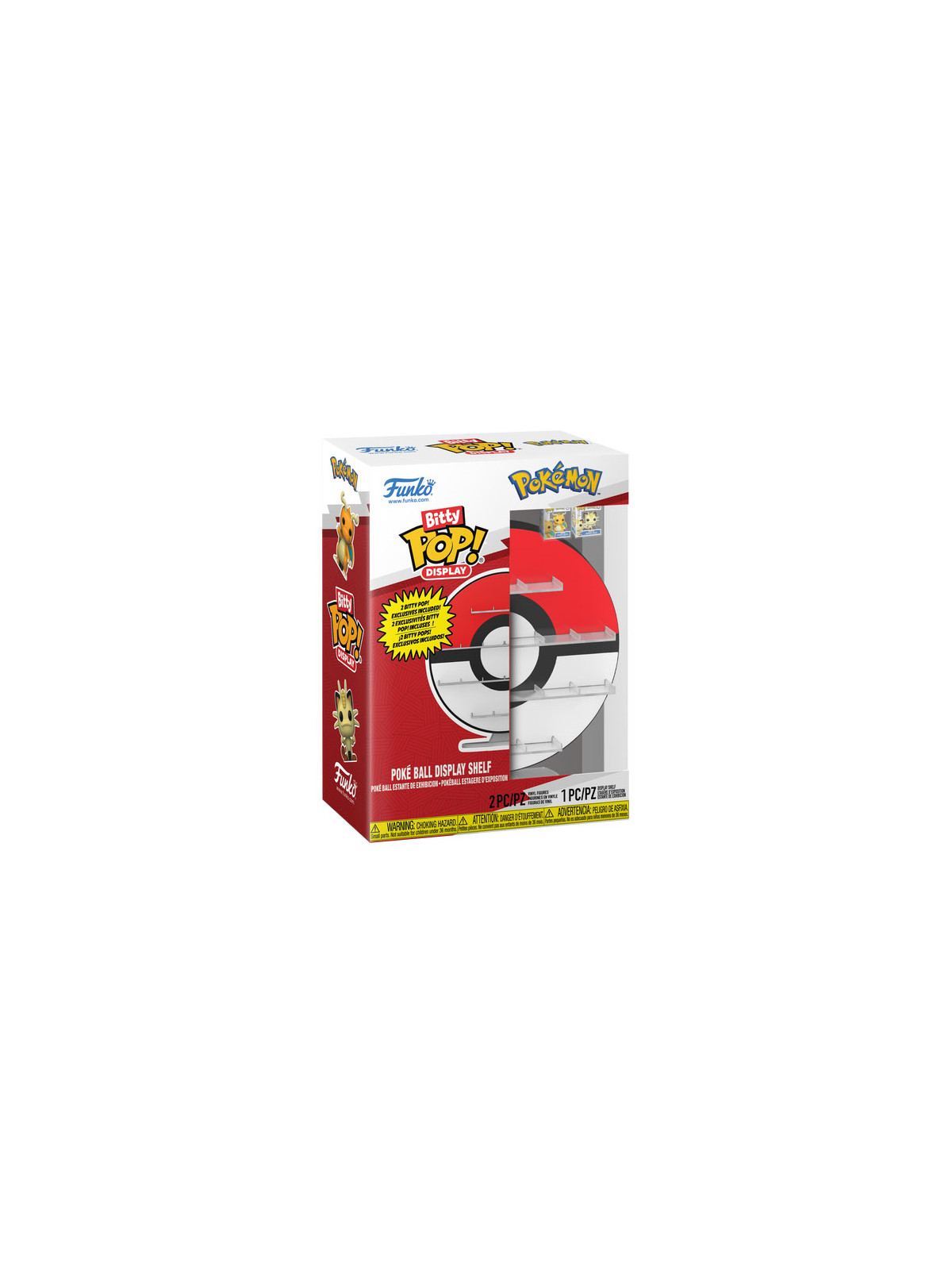 Funko bitty pop display pokemon poke ball