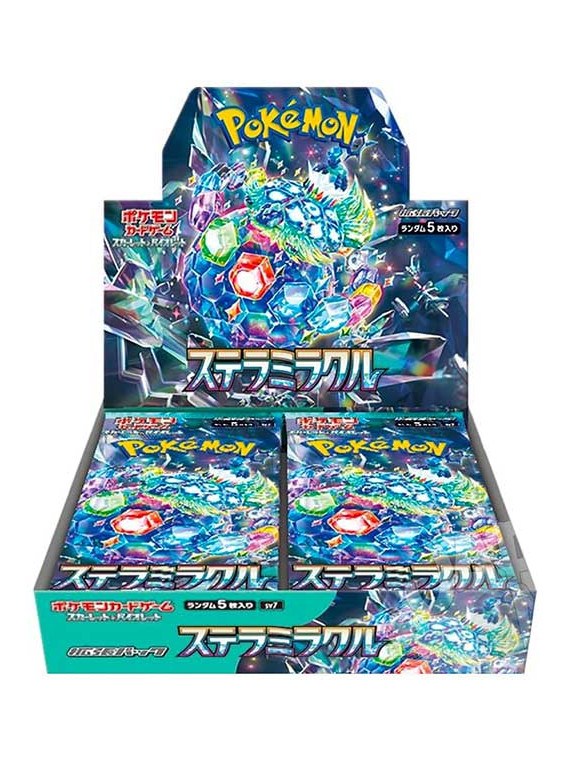 Pokemon jpn stellar miracle box 30 buste