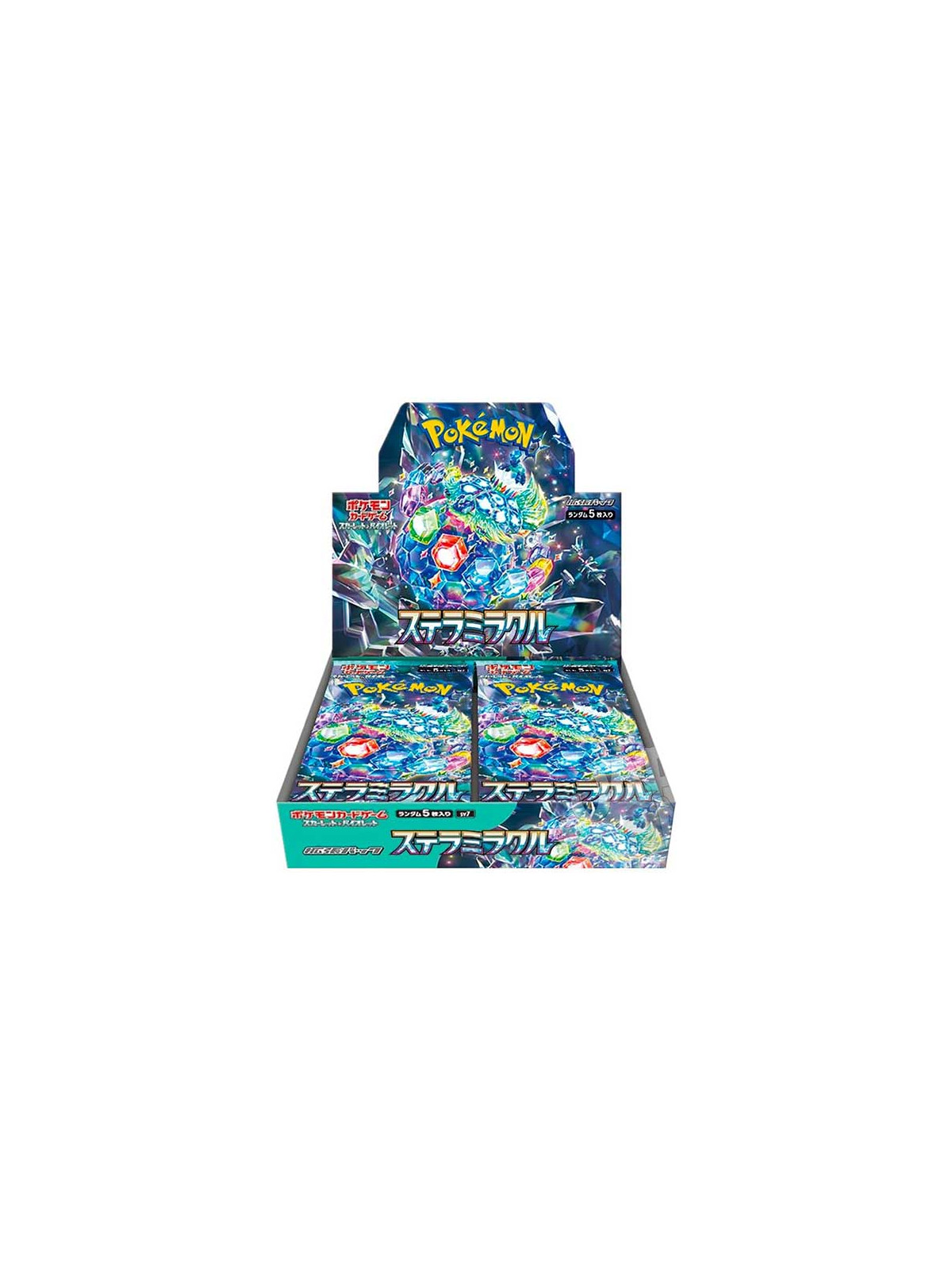 Pokemon jpn stellar miracle box 30 buste