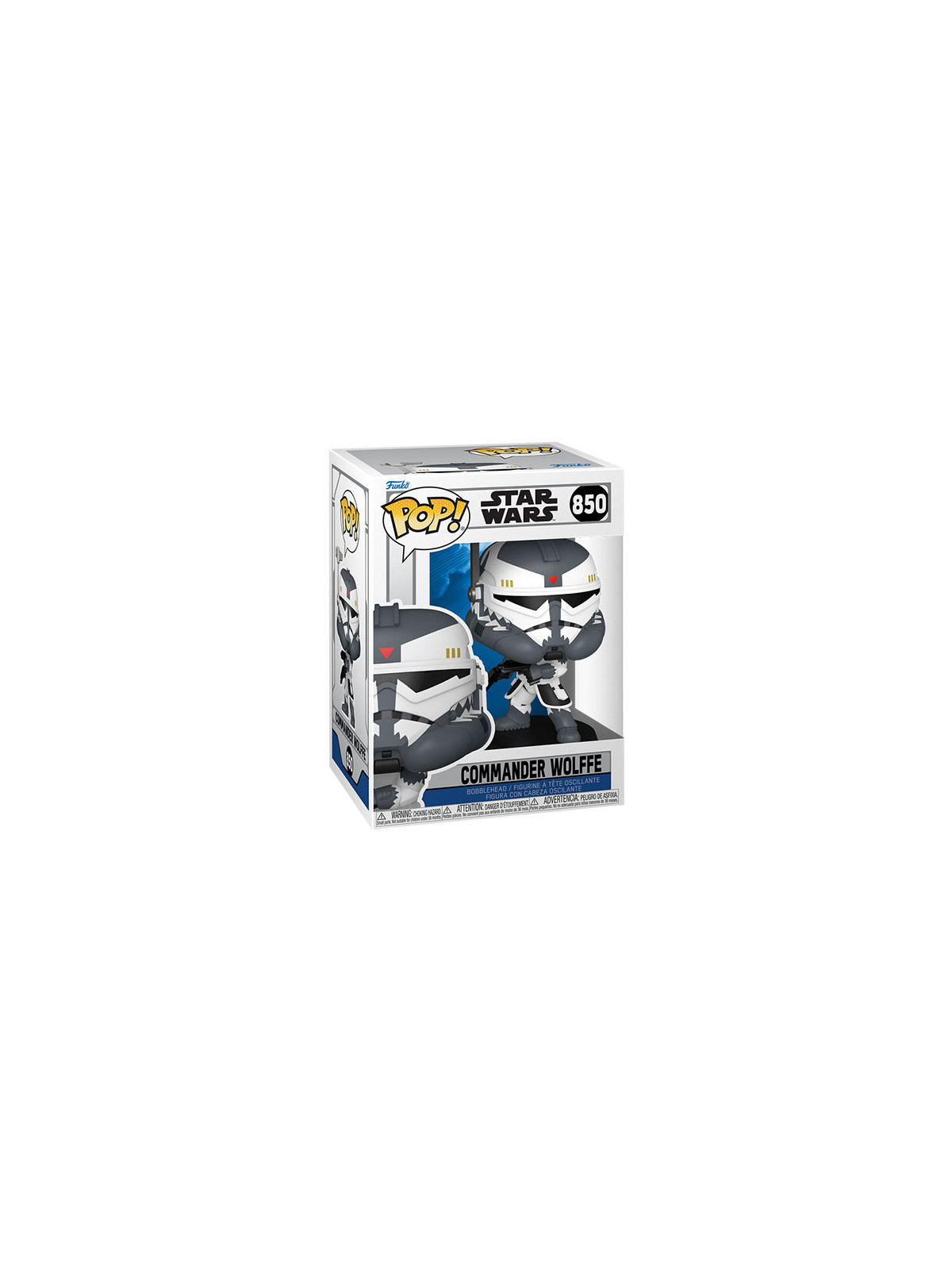 Funko pop star wars animation commander wolffe