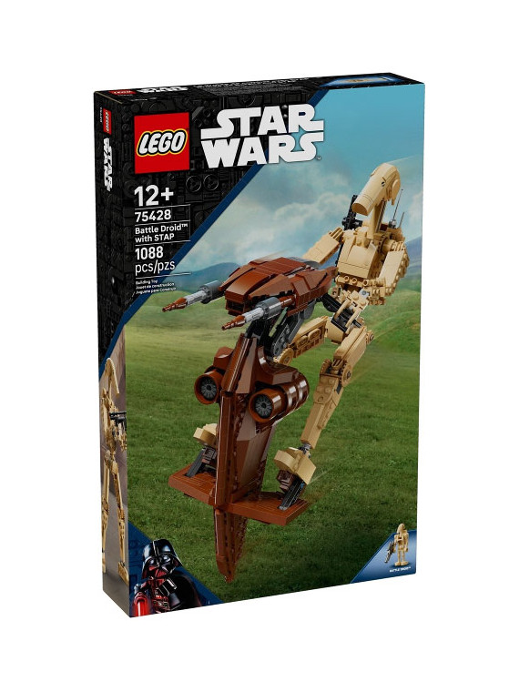 Star wars battle droid con stap rare - 75428