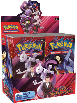 Pokemon ita team rocket: rivali predestinati box 36 buste