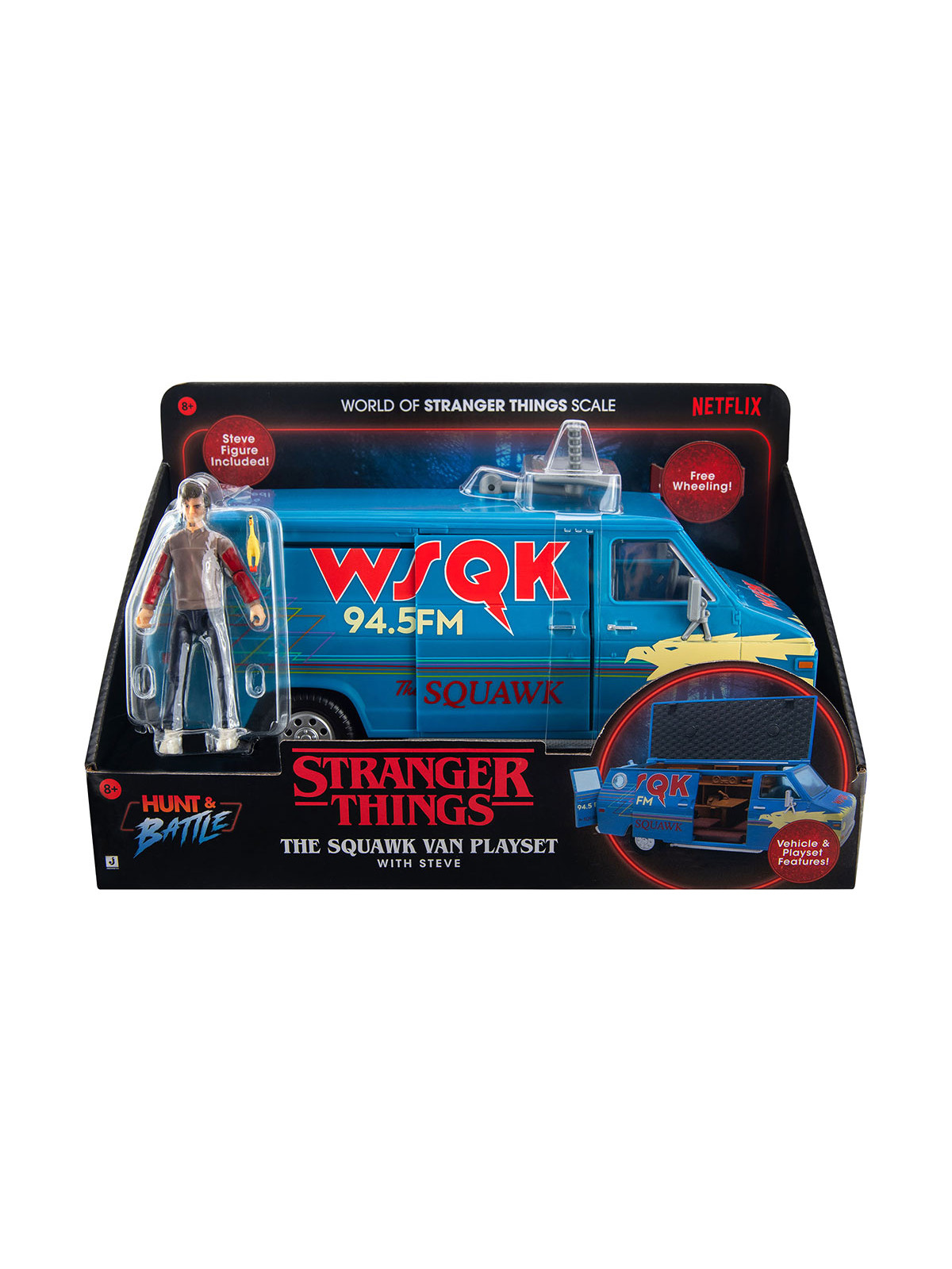 Stranger things veicolo suoni e luci + personaggio