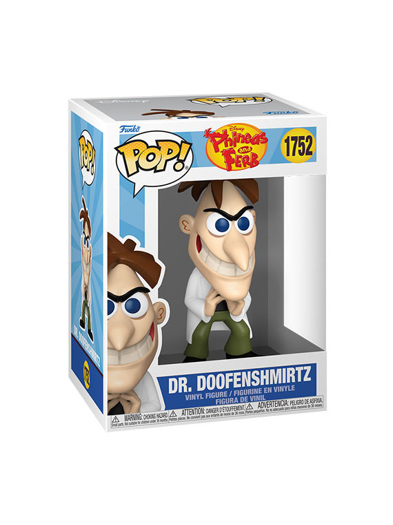 Funko pop phineas and ferb dr. doofenshmirtz