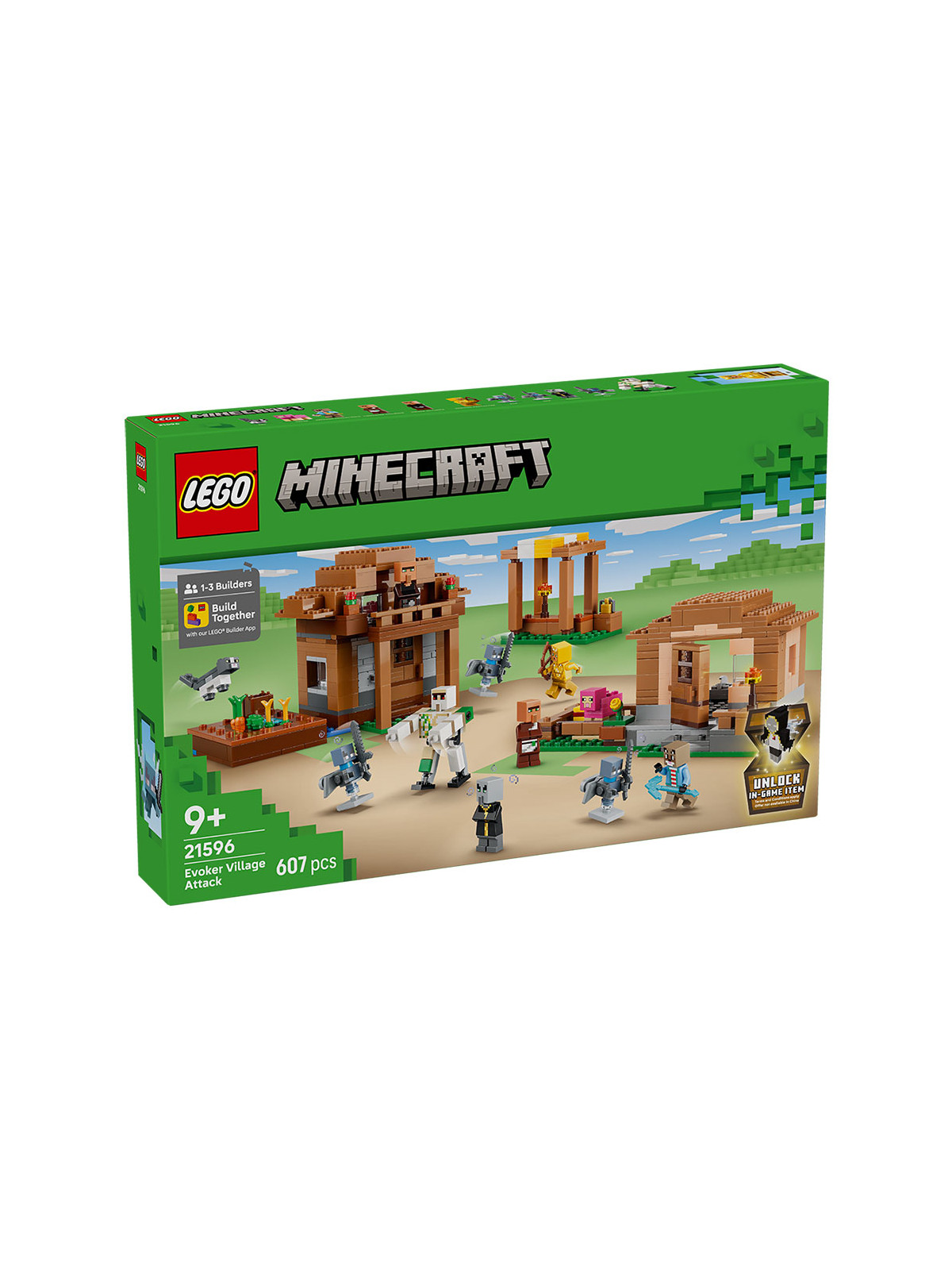 Minecraft attacco al villaggio dell'evocatore - 21596