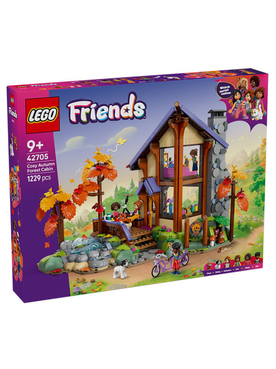 Friends baita nella foresta autunnale - 42705