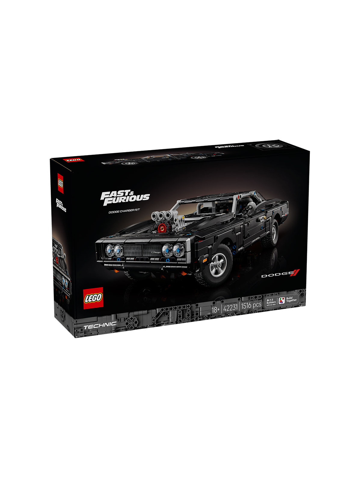 Technic auto dodge charger r-t fast & furious - 42231