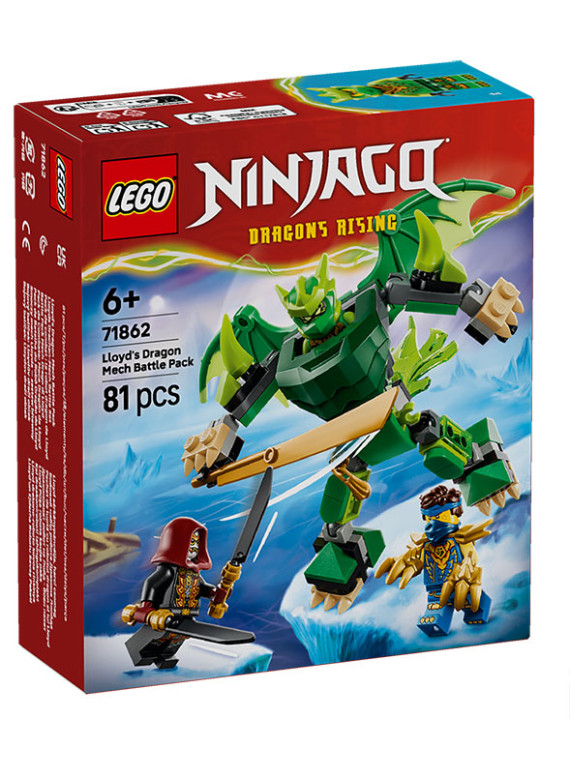 Ninjago battle pack mech drago di lloyd - 71862