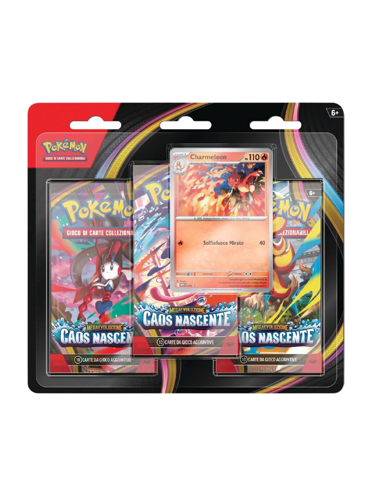 Pokemon ita megaevo caos nascente blister 3 buste