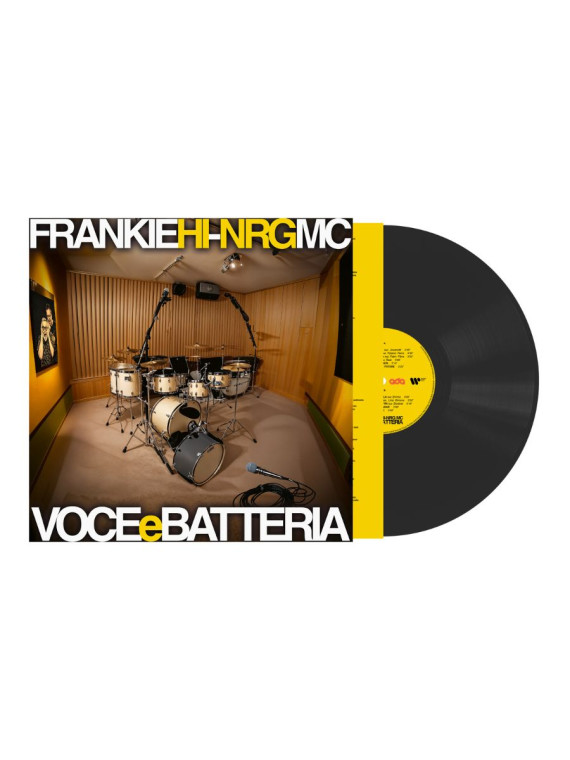 Voce e batteria vinile nero