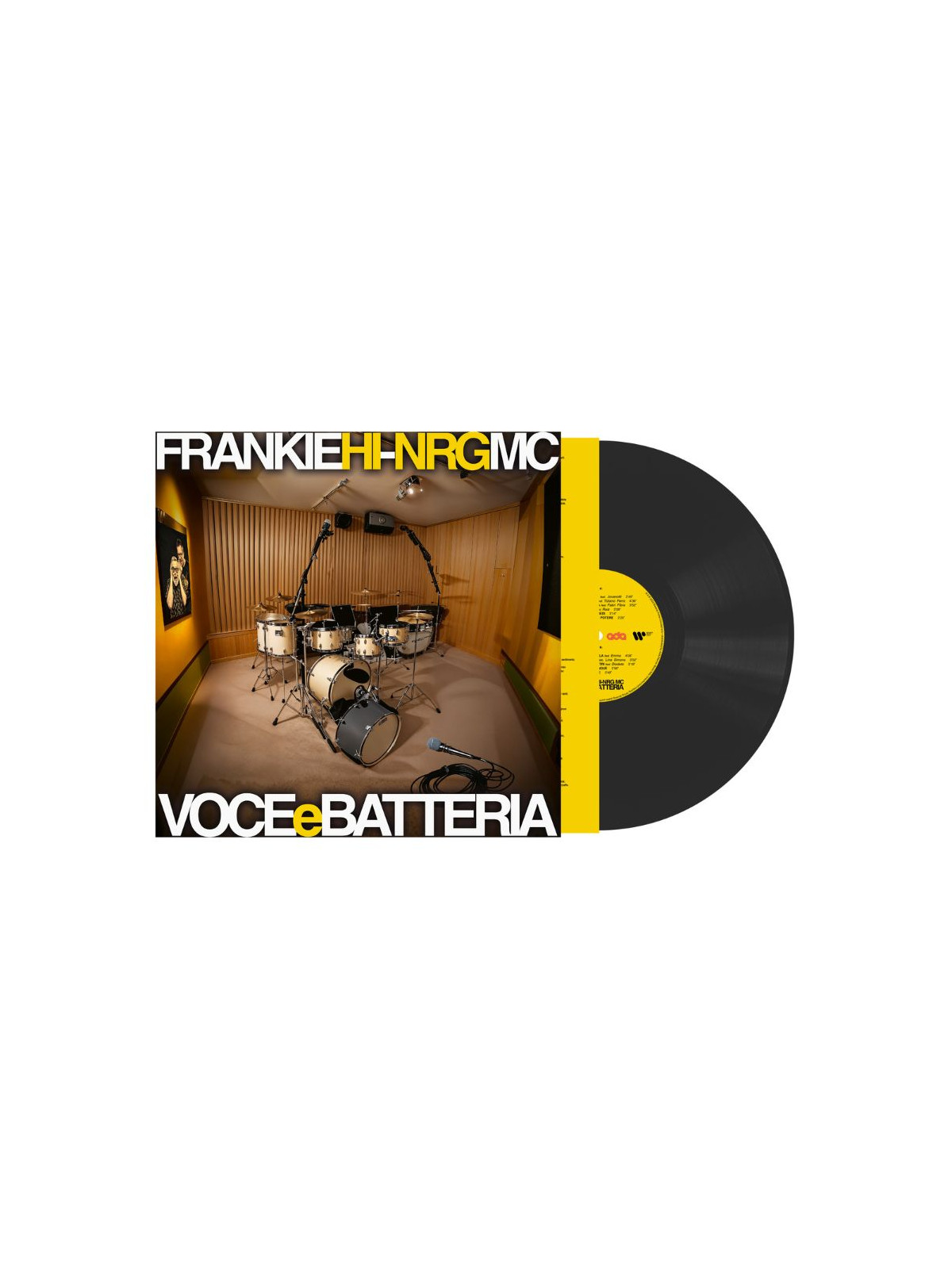 Voce e batteria vinile nero