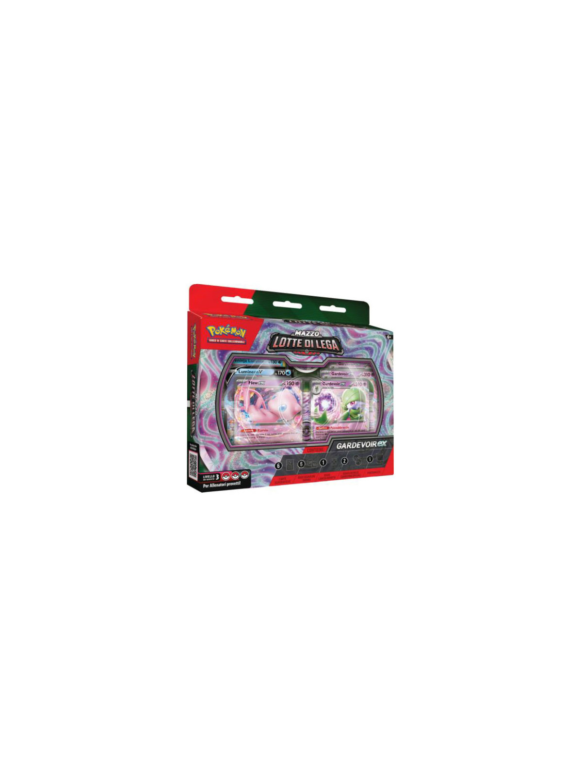 Pokemon ita mazzo lotte di lega gardevoir-ex