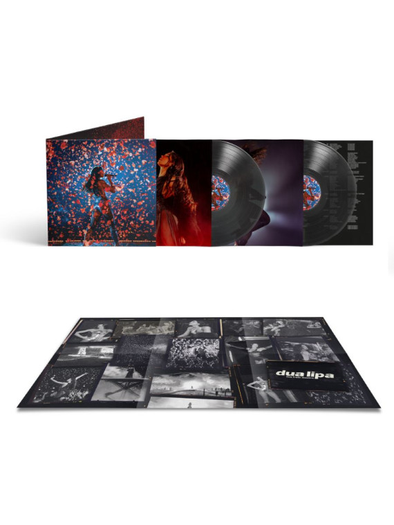 Dua lipa - live from mexico doppio vinile nero trasparente