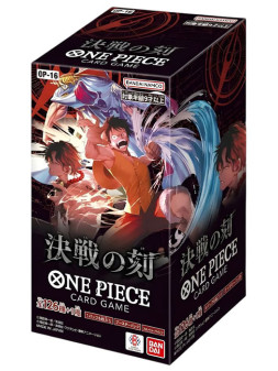 One piece jpn the time of battle op-16 box 24 buste