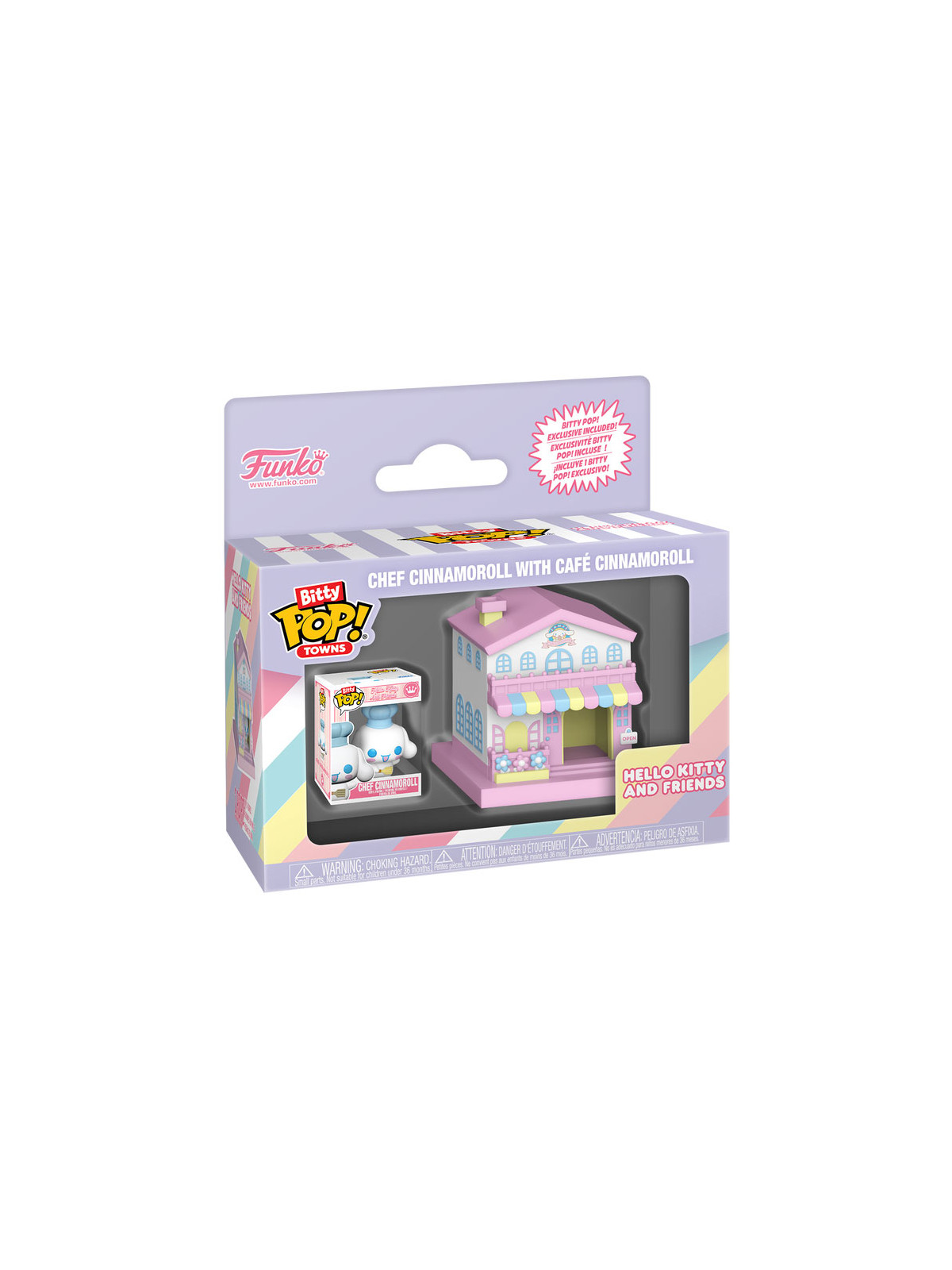 Funko bitty pop town hello kitty cafe cinnamoroll w-chase