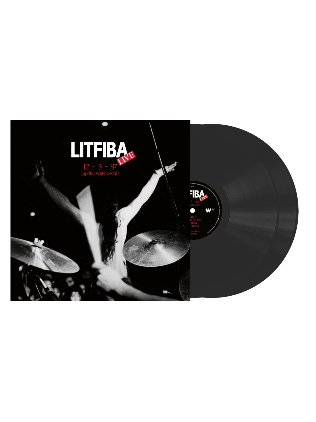 12-5-87 (aprite i vostri occhi) doppio vinile nero