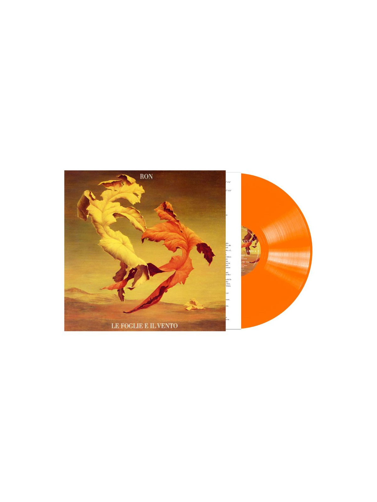 Le foglie e il vento vinile arancione limitato