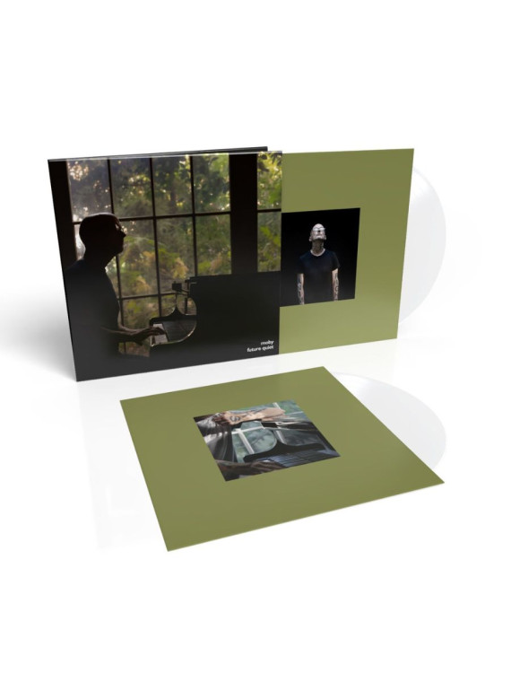 Future quiet 2lp transparent, gatefold sleeve, printed inners