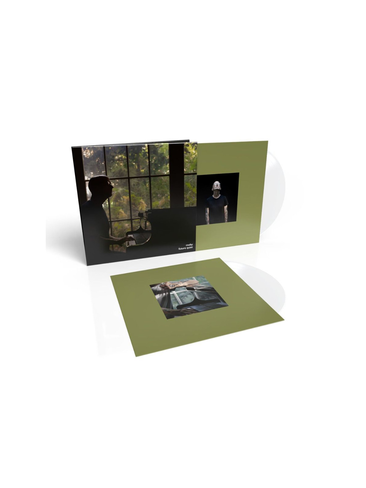 Future quiet 2lp transparent, gatefold sleeve, printed inners