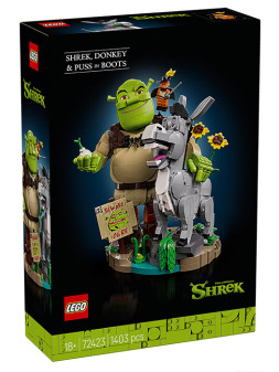 Shrek, ciuchino e gatto con gli stivali - 72423