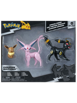 Pokemon select evolution 3pz eevee umbreon espeon