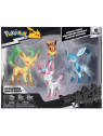 Pokemon select evolution 4pz eevee leafeon glaceon sylveon