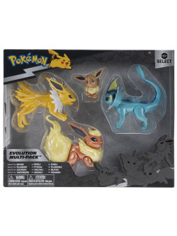 Pokemon select evolution 4pz eevee jolteon vaporeon flareon