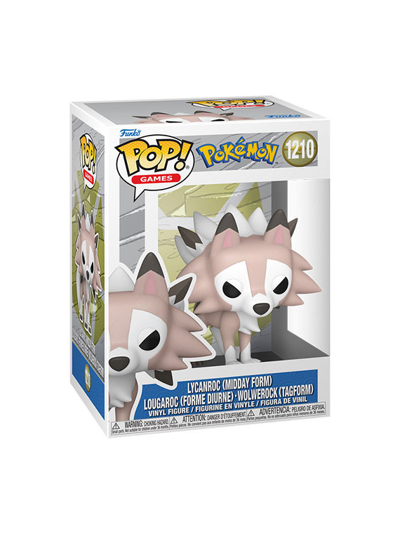 Funko pop pokemon lycanroc (midday form)