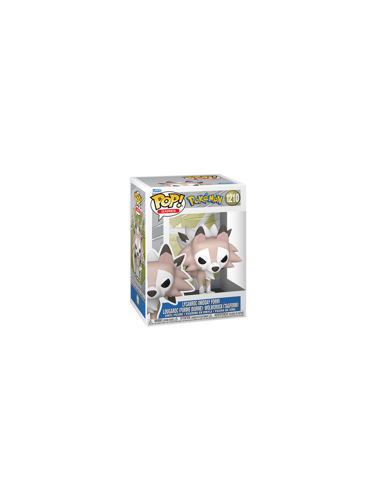 Funko pop pokemon lycanroc (midday form)
